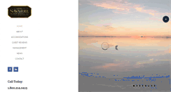 Desktop Screenshot of navarrevacationrentals.com